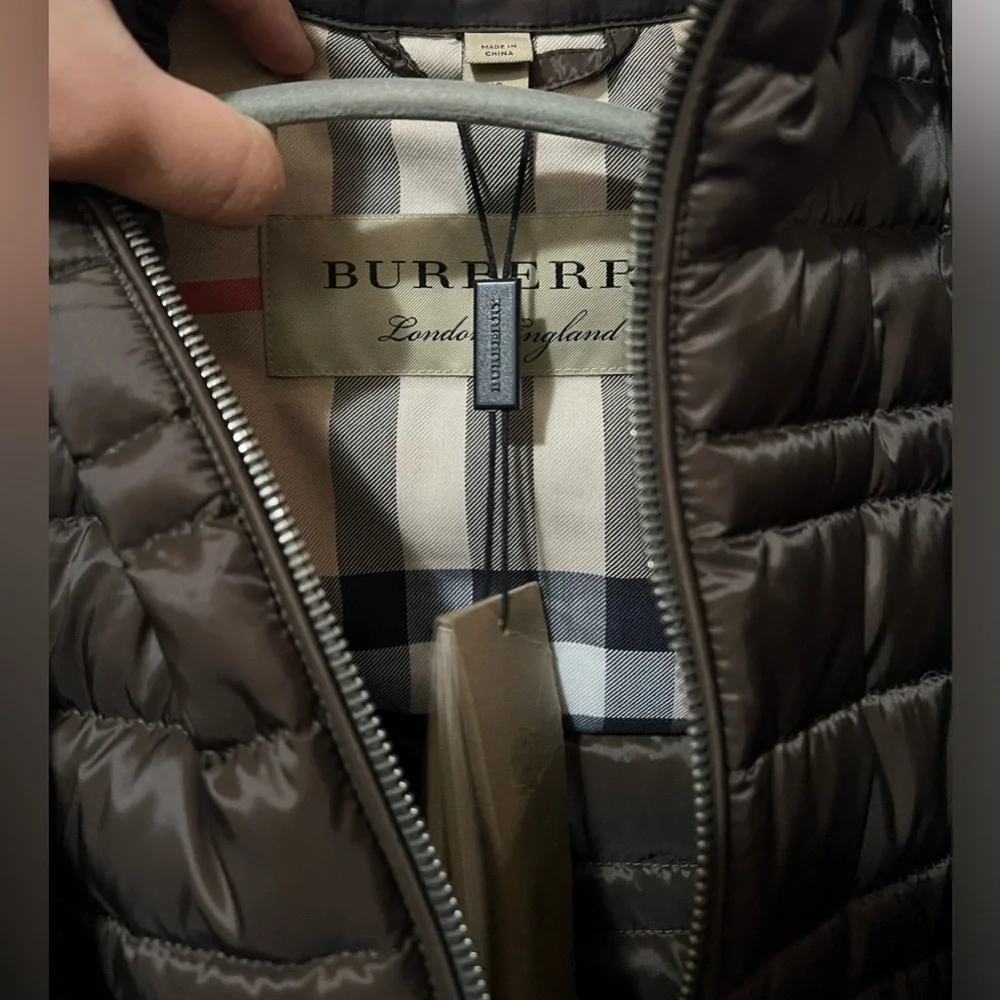 SOLD OFF POSHMARK 
Burberry Tunbridge Waterproof Coat with removable Down Vest - Picture 12 of 13